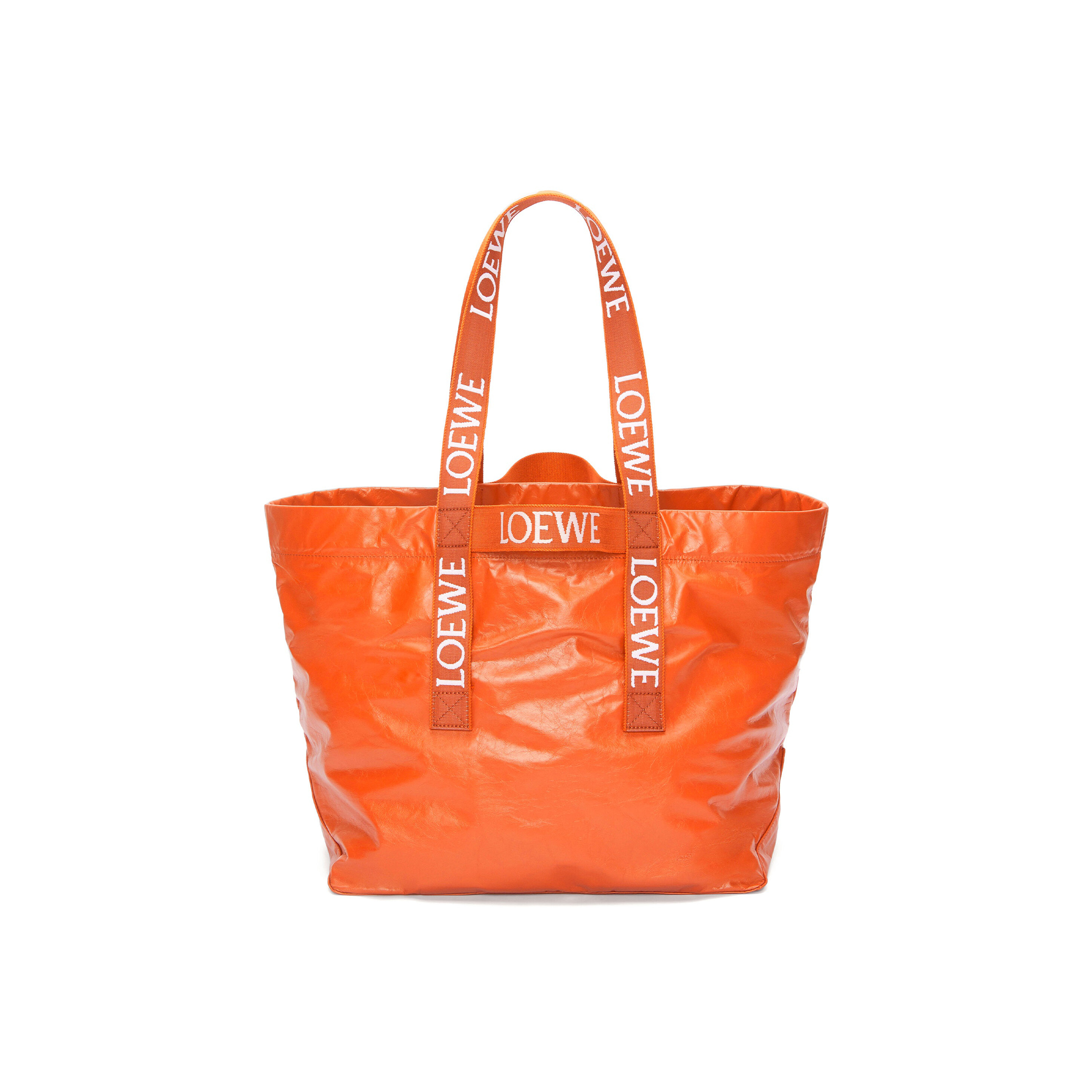 LOEWE FOLD SHOPPER IN PAPER CALFSKIN B507X23X01-9100 (50*31*20cm)